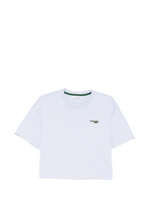 Lacoste logo-embroidered T-shirt - Blue
