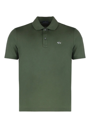 Paul & Shark piqué short-sleeve polo shirt - Green