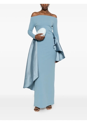 Solace London Kiana maxi dress - Blue