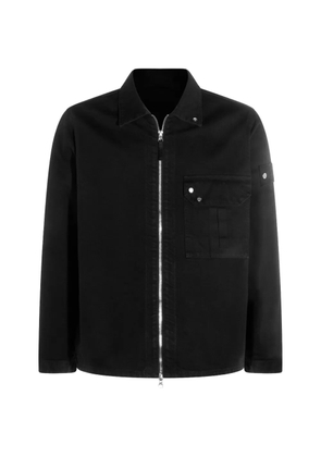 Stone Island zipped front-pocket jacket - Black