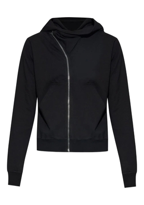 Rick Owens DRKSHDW asymmetric-zip hoodie - Black