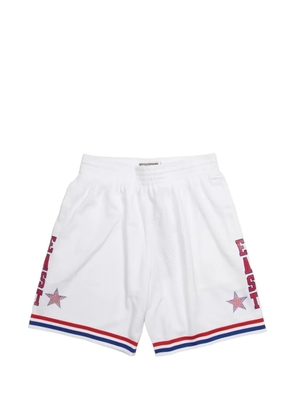 Mitchell & Ness NBA 1988 All-Star Game striped-them shorts - White