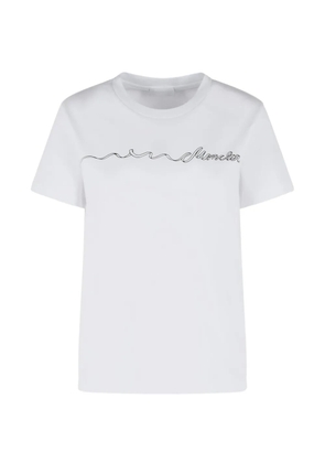 Moncler logo-patch T-shirt - White