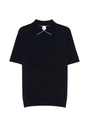 Paul Smith contrast-trim polo shirt - Blue