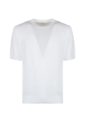 Kangra ribbed knit sweater - White