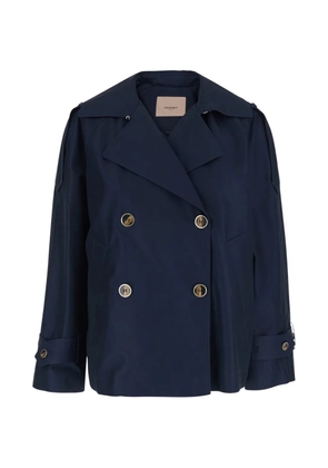 TWINSET double-breasted jacket - Blue