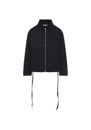 MORDECAI zip tie detail jacket - Black
