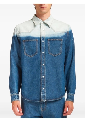 Marni dip-dye denim shirt - Blue