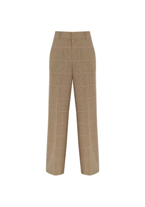 Gestuz Evaldi check pattern trousers - Neutrals