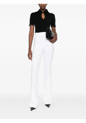 Elisabetta Franchi flared trousers - White