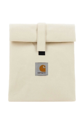 Carhartt WIP roll-top logo patch tote bag - Neutrals