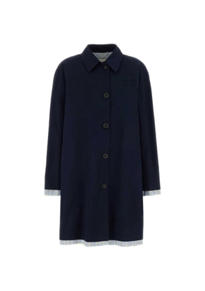 Miu Miu single-breasted coat - Blue