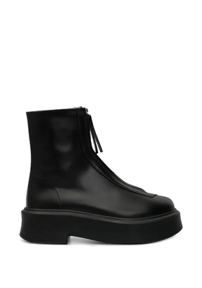 The Row zipped ankle boots - Black