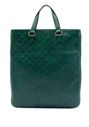 Gucci Pre-Owned 2016-2026 Guccissima tote bag - Green