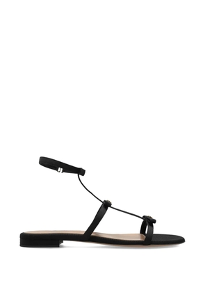Gianvito Rossi bow strap sandals - Black