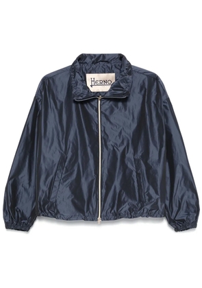 Herno drawstring-collar jacket - Blue