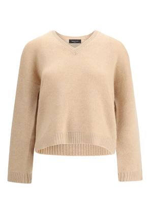 Fabiana Filippi v-neck sweater - Neutrals