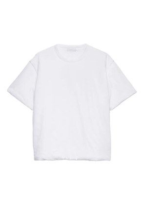 Prada crew-neck cotton T-shirt - White
