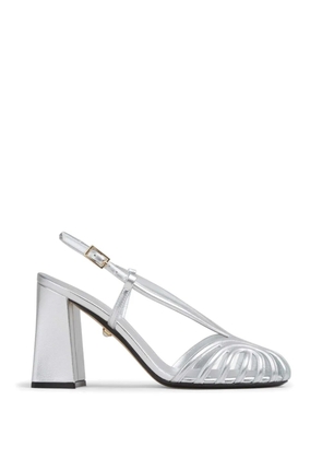 Alevì strappy heeled pumps - Silver
