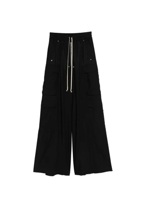 Rick Owens Cargobelas drawstring cargo pants - Black