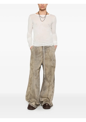 Rick Owens drawstring wide-leg jeans - Neutrals