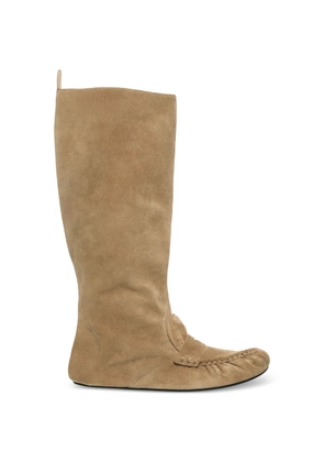 Acne Studios Slouch toe-detail boots - Neutrals