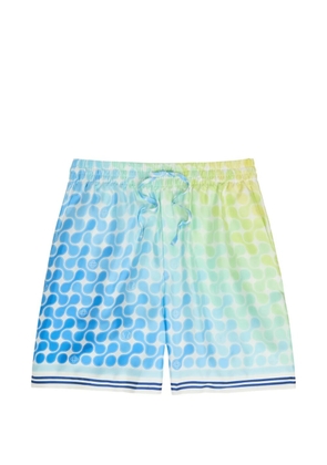 Casablanca Tennis Tile shorts - Blue