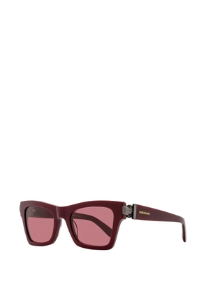 Ferragamo Eyewear rectangular-frame sunglasses - Red