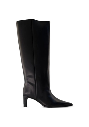 1017 ALYX 9SM Saray pointed leather boots - Black