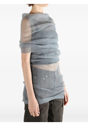 Rick Owens cowl-neck top - Grey
