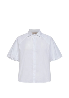 Blanca Vita balloon-sleeves shirt - White