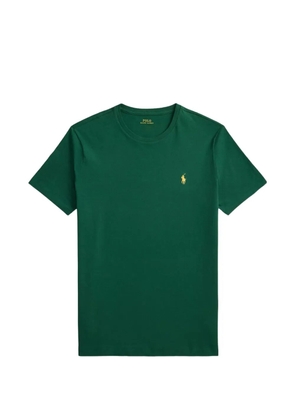 Polo Ralph Lauren embroidered-logo crewneck cotton T-shirt - Green