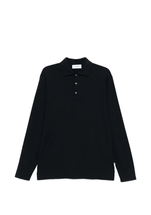 Lardini buttoned polo shirt - Blue