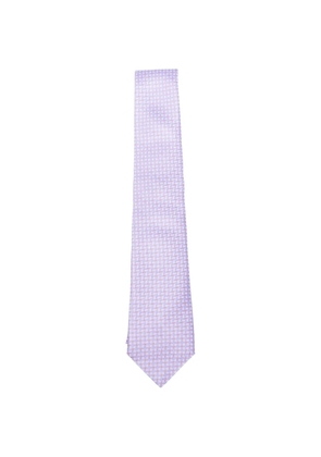 Canali patterned tie - Purple