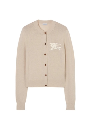 Burberry EKD cotton wool cardigan - Neutrals