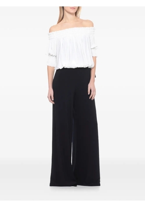 Norma Kamali ruffled body - White