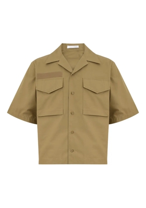 Helmut Lang utility-pocket short-sleeve shirt - Green