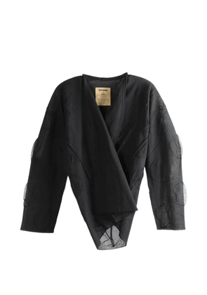 Uma Wang long-sleeves jacket - Black