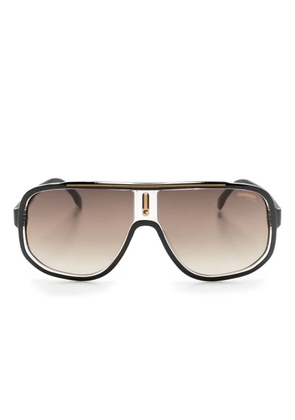 Carrera gradient-lenses pilot-frame sunglasses - Black