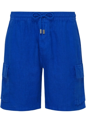 Vilebrequin linen bermuda shorts - Blue