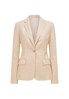 Susan Bender notched lapels blazer - Neutrals