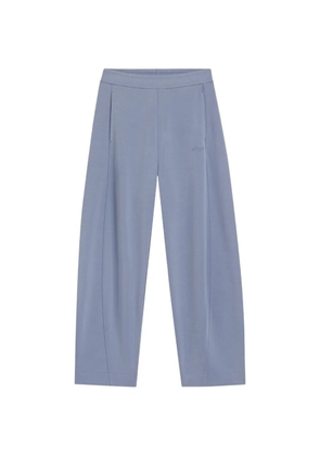 BOSS elasticated-waistband track pants - Blue