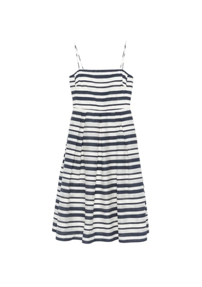 Lauren Ralph Lauren striped midi dress - Blue