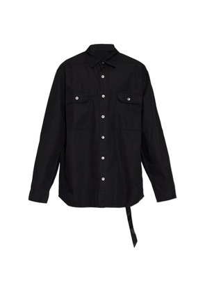 Rick Owens DRKSHDW buttoned cotton shirt - Black