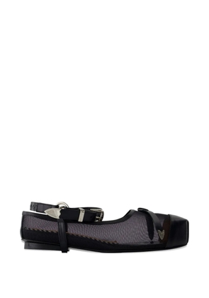 Toga Pulla buckled ballet flats - Black