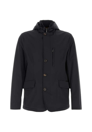 Moorer Ranieri hooded jacket - Blue