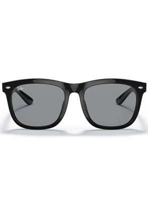 Ray-Ban logo-lettering sunglasses - Black