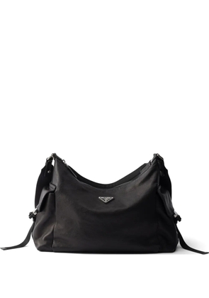 Prada Explore leather shoulder bag - Black