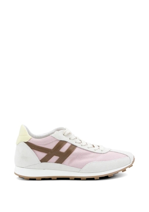 Hogan H-appliqué sneakers - White