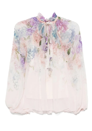 ZIMMERMANN Dawning blouse - Pink